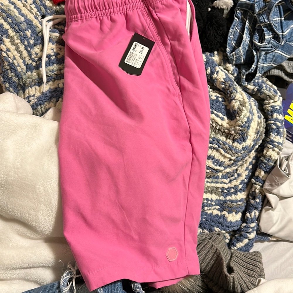 Never worn pink zumiez shorts
